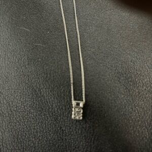 Brighton Silver Elegant Necklace with Minimalist Design